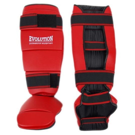 Ochraniacz na goleń i stopę do kickboksingu EVOLUTION