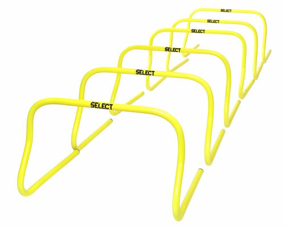 Płotki piłkarskie treningowe 30 cm SELECT zestaw 6 szt.
