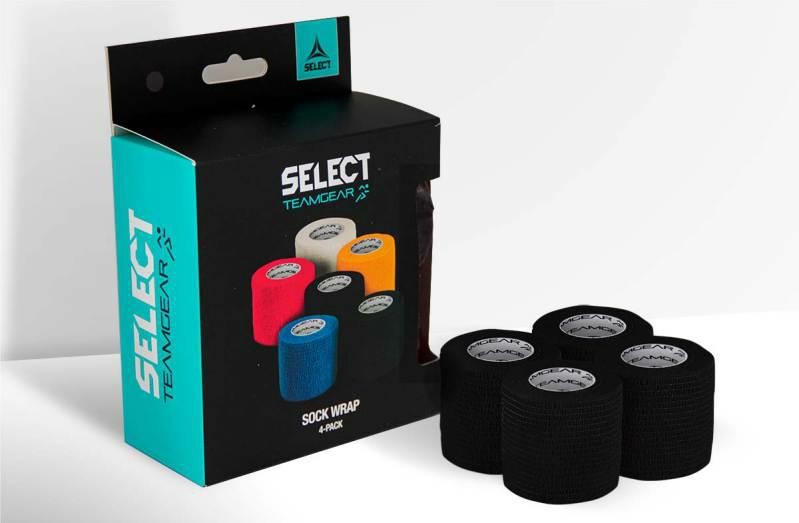 Taśma do getrów SELECT 5 cm zestaw 4 szt. czarna