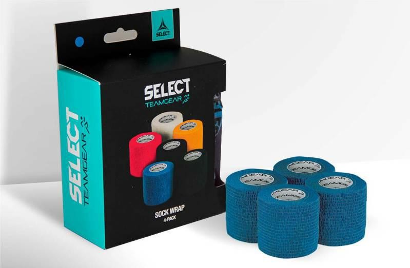 Taśma do getrów SELECT 5 cm zestaw 4 szt. niebieska
