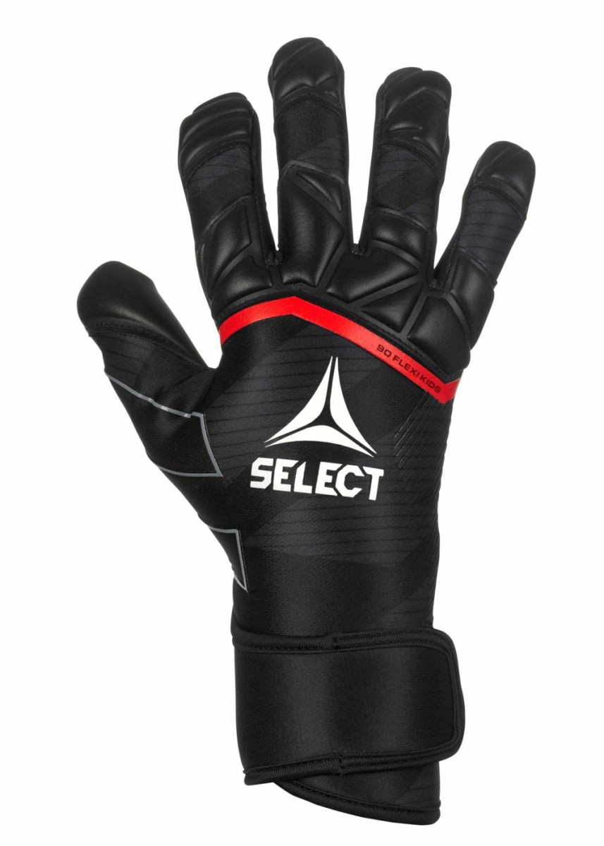 500084_black-red_90_Flexi_Kids_v24_gloves_fron-62904